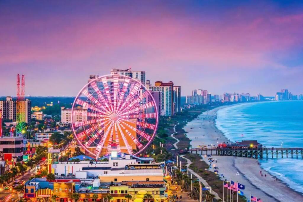 Coastal Escape Penthouse With Ocean Views Myrtle Beach Exterior foto